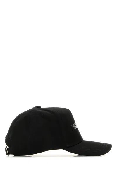 Dsquared2 Dsquared Black Cotton Baseball Cap