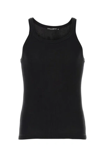 Dolce & Gabbana Marcello Ribbed-knit Tank Top