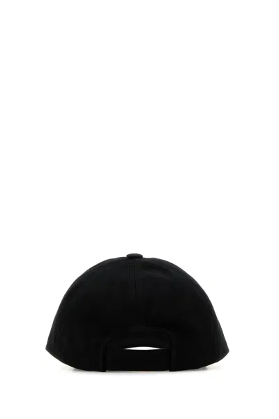 Isabel Marant Woman Black Cotton Tedji Baseball Cap