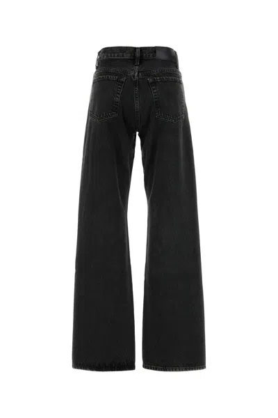 7 For All Mankind Black Denim Tess Jeans