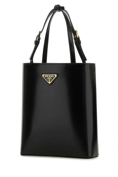 Prada Triangle Logo-plaque Bucket Bag
