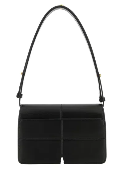 Burberry Snip Leather Flap Shoulder Bag