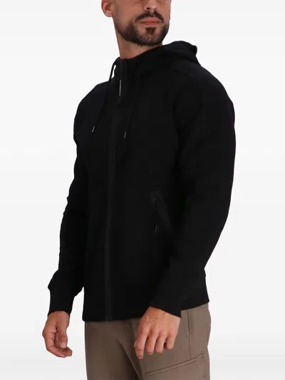 C.p. Company C.p.company Diagonal Raised Fleece Full Zip Hooded Sweatshirt