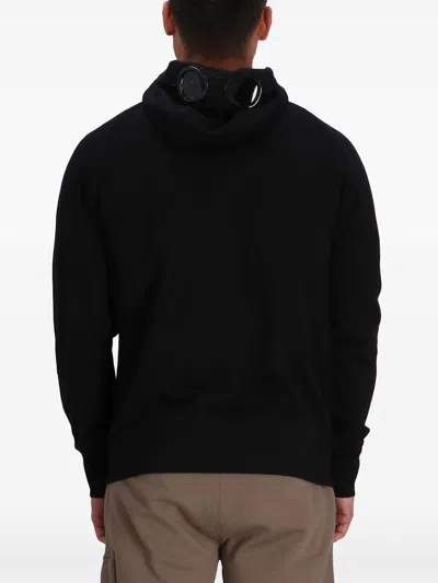 C.p. Company C.p.company Diagonal Raised Fleece Full Zip Hooded Sweatshirt