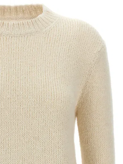 Shop Jil Sander Alpaca Sweater In Beige