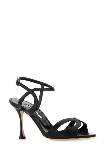 Manolo Blahnik Sandals In Black
