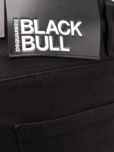 Dsquared2 Men  Black Pants In Black