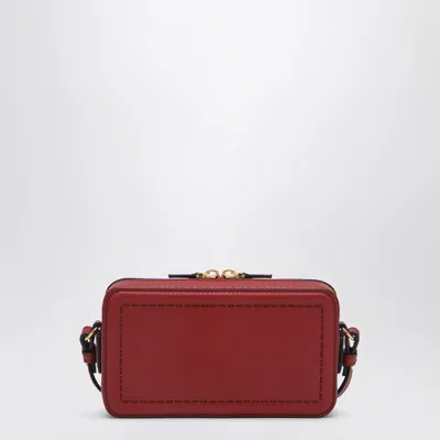 Valentino Garavani Small Red Crossbody Bag Alltime In Brown