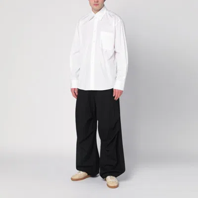Mm6 Maison Margiela Detachable-collar Shirt In White