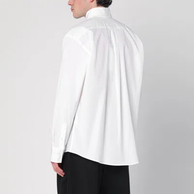 Mm6 Maison Margiela Detachable-collar Shirt In White