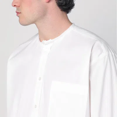Mm6 Maison Margiela Detachable-collar Shirt In White