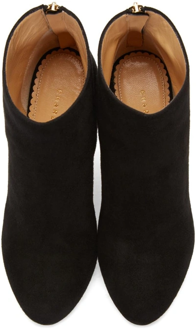 Shop Charlotte Olympia Black Alba Ankle Boots