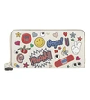 ANYA HINDMARCH Stickers large leather wallet
