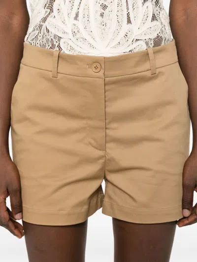 P.a.r.o.s.h Celebrity Shorts In Neutrals