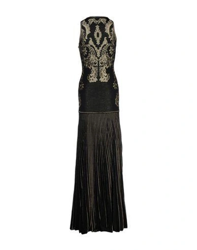 Shop Roberto Cavalli Long Dress In Black