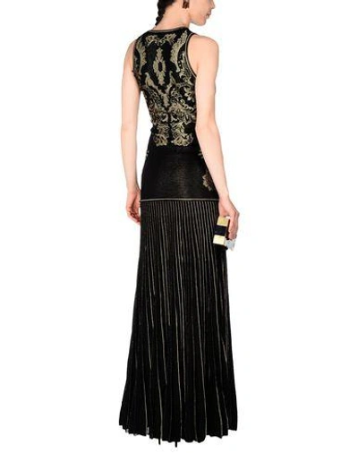 Shop Roberto Cavalli Long Dress In Black