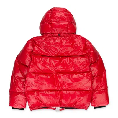 Purple Brand Nylon Down Puffer Red Down & Puffer Jackets In Red