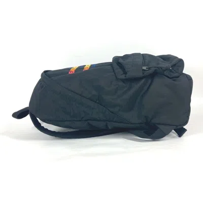 Pre-owned Balenciaga Black Multi-color Nylon Backpack () In Black, Multi-color