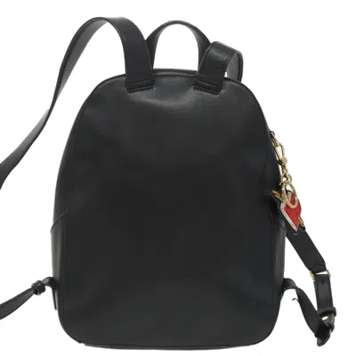 Pre-owned Bally Black Leather Backpack Bag ()