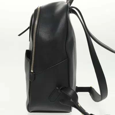Pre-owned Bally Black Leather Backpack Bag ()