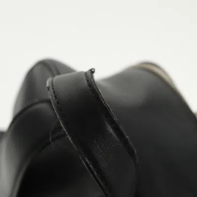 Pre-owned Bally Black Leather Backpack Bag ()