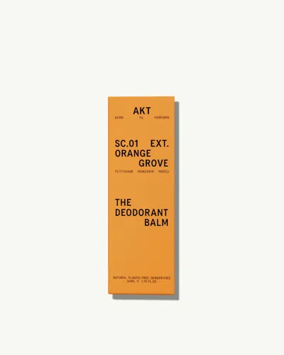 Akt The Deodorant Balm Sc.01 Orange Grove
