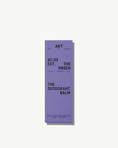 Akt The Deodorant Balm Sc.03 The Onsen