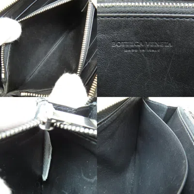 Pre-owned Bottega Veneta Intrecciato Black Intrecciato Coin Purse/coin Case ()