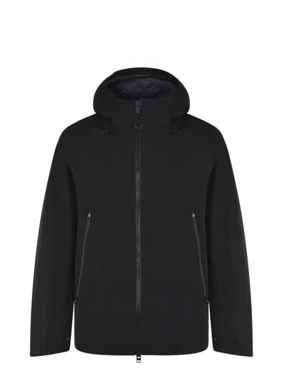 Krakatau Nylon Jacket In Black