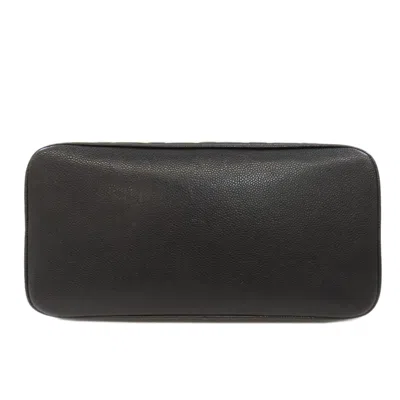 Pre-owned Chanel Black Caviar Leather Tote Bag ()