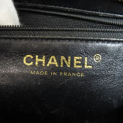 Pre-owned Chanel Black Caviar Leather Tote Bag ()