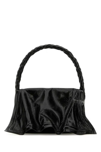Y/project Black Leather Handbag