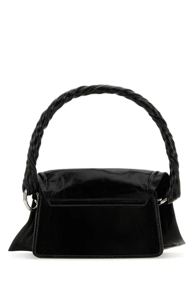 Y/project Black Leather Handbag