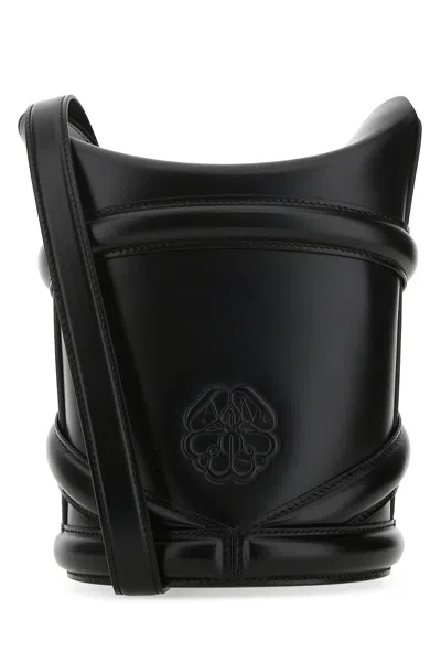 Alexander Mcqueen The Streamlined Leather Bucket Bag