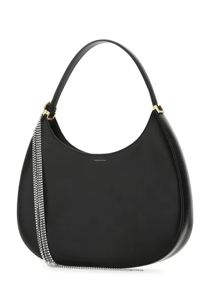 Magda Butrym Large Leather Shoulder Bag With Detachable Chain Handle
