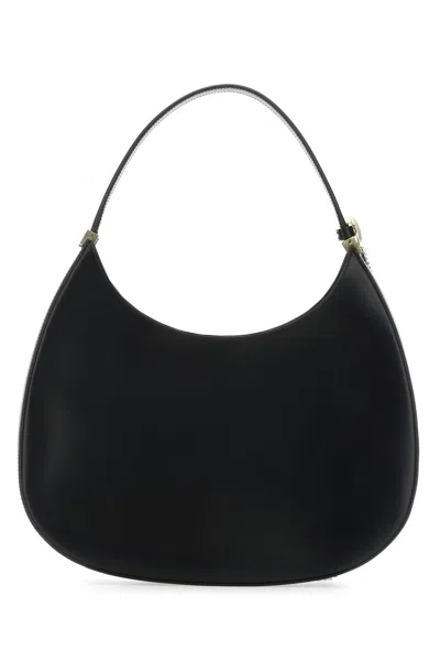 Magda Butrym Large Leather Shoulder Bag With Detachable Chain Handle