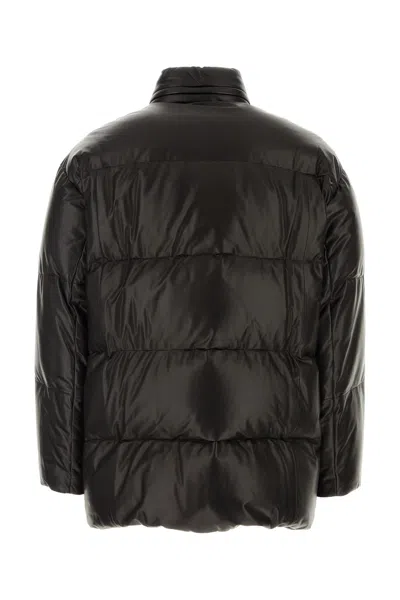 Prada Nappa Leather Puffer Jacket