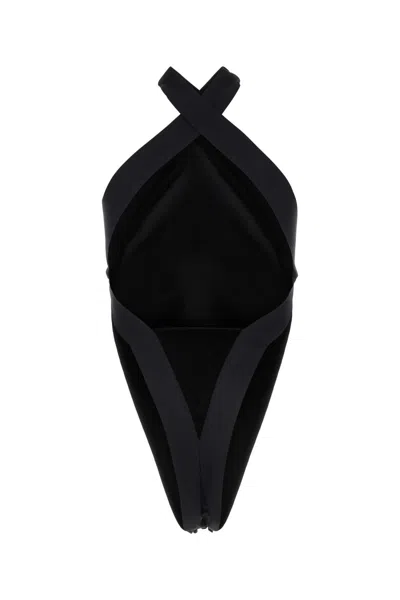 Saint Laurent Crossneck Bodysuit Top