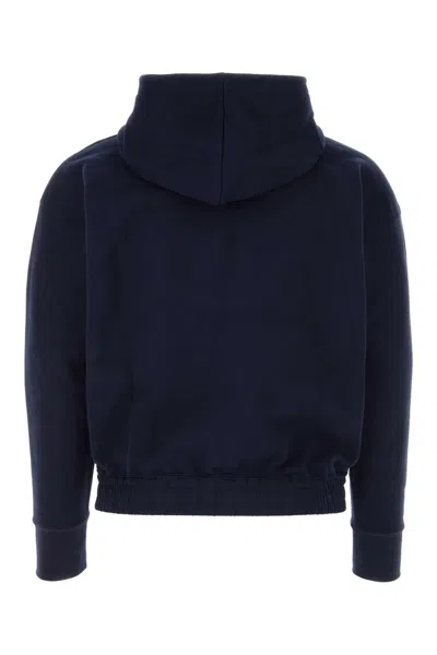 Saint Laurent Black Cotton Sweatshirt
