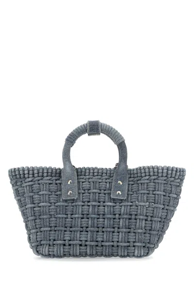 Balenciaga Denim Bistro Xs Handbag