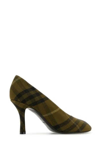 Burberry Baby Check Knit Pump