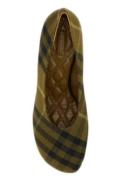 Burberry Baby Check Knit Pump