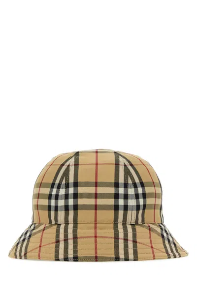 Burberry Embroidered Nylon Bucket Bag