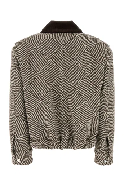 Stella Mccartney Bomber Oversize In Tweed Ricamato Donna