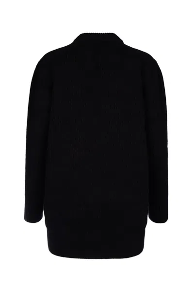 Alexander Mcqueen Orchid Intarsia Oversized Jumper