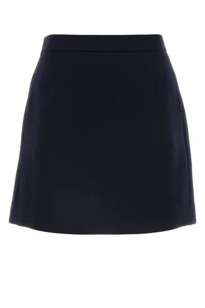 Alessandra Rich Pleated Mini Skirt
