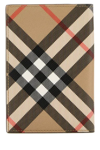 Burberry Printed E-canvas Passport Holder