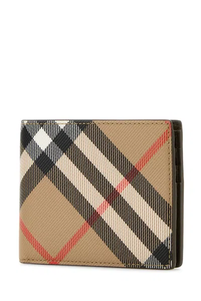 Burberry Printed E-canvas Wallet