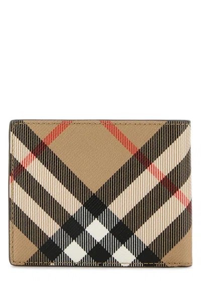 Burberry Printed E-canvas Wallet