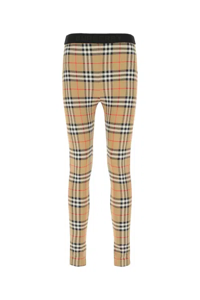Burberry Women Archive Check Leggings